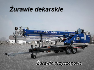 Żurawie przyczepowe